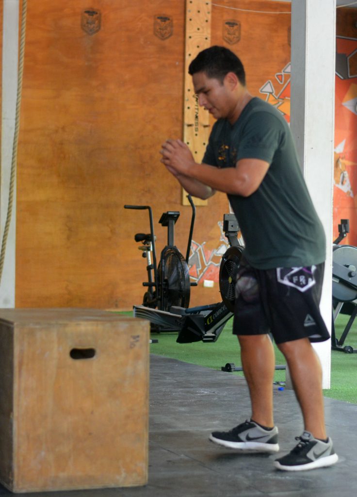 BOX Jump para CrossFit paso Inicial