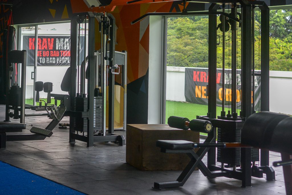 Zona de Máquinas para Crossfit Cali